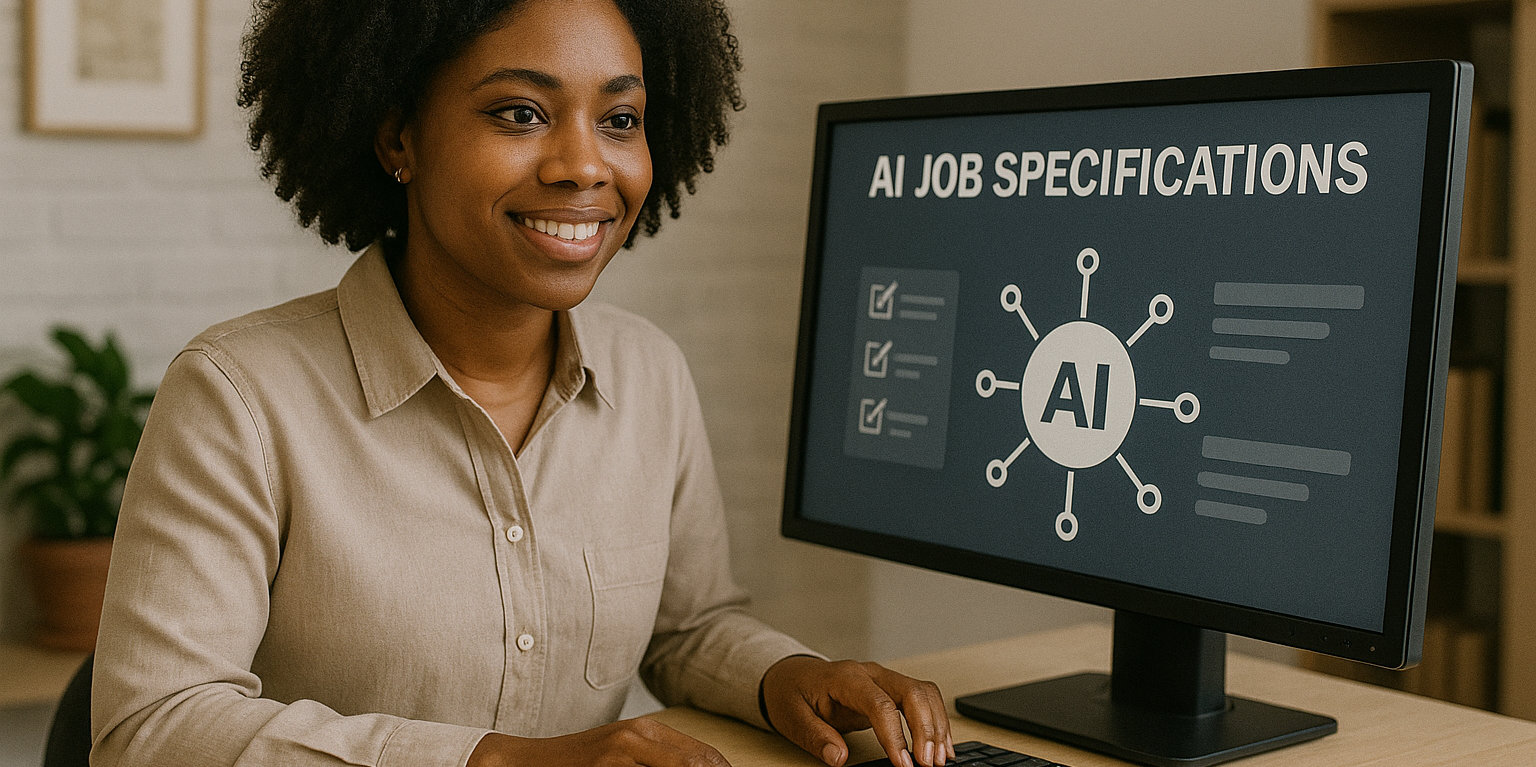 AI recruitment software that creates job descriptions automatically.